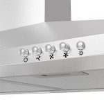 CIARRA 90cm Stainless Steel Wall-Mounted Cooker Hood