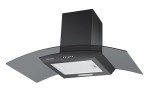 Cookology 90cm Curved Glass Cooker Hood - Black
