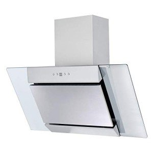SIA 90cm Stainless Steel Glass Chimney Hood