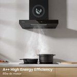 Ciarra 60cm WiFi Touch Control Cooker Hood