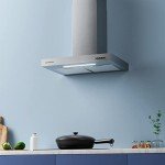 Ciarra 60cm Stainless Steel Recirculating Cooker Hood