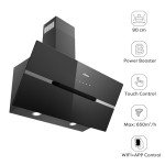 CIARRA 90cm Angled Wall Mounted Cooker Hood
