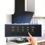 FIREGAS 60cm Angled Chimney Cooker Hood
