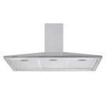 Cookology 100cm Wall-Mounted Stainless Steel Extractor Fan