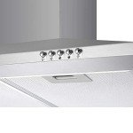 Cookology 100cm Wall-Mounted Stainless Steel Extractor Fan