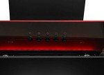 SIA 60cm Black Glass Angled Cooker Hood