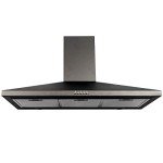 Black 100cm Pyramid Chimney Cooker Hood