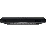 COMFEE' 60 cm Black Under Cabinet Extractor Hood