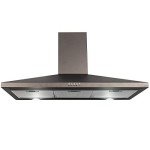 Black 100cm Pyramid Chimney Cooker Hood