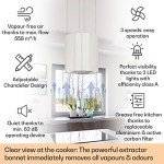 Klarstein Barett 35cm Island Cooker Hood