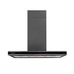 Russell Hobbs 90cm Island Cooker Hood - Dark Steel