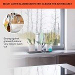 Klarstein Modern Island Cooker Hood with Timer