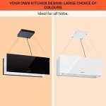 Klarstein Modern Island Cooker Hood with Timer