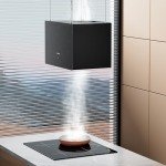 Ciarra Pinnacle 48cm WiFi Island Cooker Hood