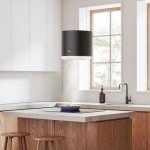 Ciarra WiFi Island Cooker Hood 48cm 550m³/h