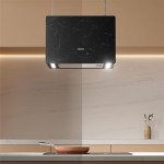 Ciarra Pinnacle 48cm WiFi Island Cooker Hood
