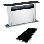 Cookology 60cm Downdraft Cooker Hood, Stainless Steel