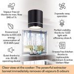 Klarstein Tron Ambience Island Cooker Hood