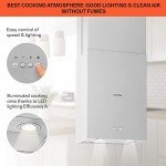 Klarstein Structura Island Extractor Hood - Silver
