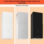 Klarstein Structura Island Extractor Hood - Silver
