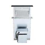 Cookology 60cm Downdraft Cooker Hood, Stainless Steel