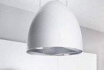 45cm White Island Cooker Hood - Airforce New Moon
