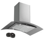 Klarstein 90cm Wall Mount Kitchen Extractor Hood