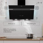 Klarstein Alina 70cm Wall-Mount Cooker Hood
