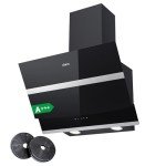 Ciarra 60cm Touch Control Angled Cooker Hood
