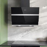 Ciarra 60cm Touch Control Angled Cooker Hood