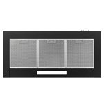 CIARRA 90cm Black Wall-Mounted Chimney Hood