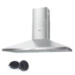 COMFEE' 90cm Class A+ Chimney Extractor Hood