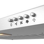 Ciarra 60cm Stainless Steel Wall-mounted Cooker Hood