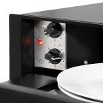 Baridi 60cm Push-to-Open Warming Drawer - Black