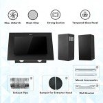 TopStrong 60cm Stainless Steel Cooker Hood with LED Light