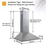 FIREGAS 60cm Stainless Steel Cooker Hood with Filters