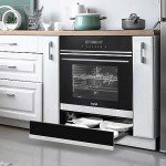 Baridi 60cm Built-In Warming Drawer - Black/Silver