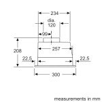 Bosch Serie 2 Built-in Canopy Cooker Hood 53cm
