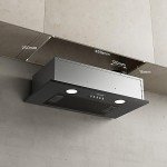 Ciarra 52cm Black Integrated Cooker Hood