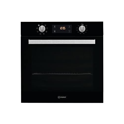 Indesit Aria Black Electric Fan Oven