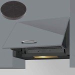 SIA INT60BL 60cm Black Integrated Cooker Hood