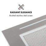 Klarstein Down Under 60cm Cooker Extractor Hood