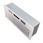SIA 70cm Built-In Canopy Cooker Hood Extractor
