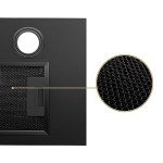 Ciarra 52cm Black Integrated Cooker Hood