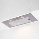 90cm Silver Built-In Canopy Cooker Hood