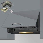 SIA INT60BL 60cm Black Integrated Cooker Hood