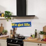 90cm Russell Hobbs T-Shaped Black Cooker Hood