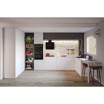 Hoover H-Hood 500 60cm Black Angled Cooker Hood
