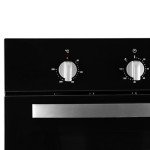 Black Multi-Function Electric Fan Oven with Timer
