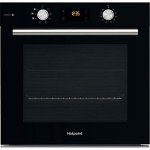 Hotpoint Black Electric Single Oven with Steam